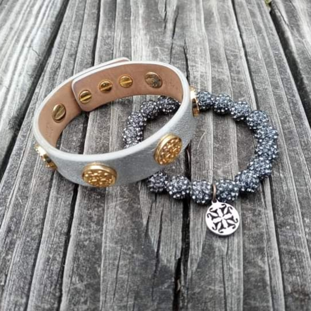 Rustic Cuff Bracelet Stack Emerson & Meagen - image 2